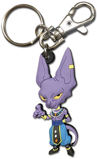 Thumbnail for DRAGON BALL SUPER- SD BEERUS PVC KEYCHAIN