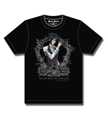 BLACK BUTLER - SEBASTIAN SLOGAN T-SHIRT