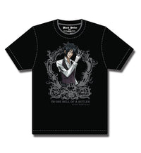 Thumbnail for BLACK BUTLER - SEBASTIAN SLOGAN T-SHIRT
