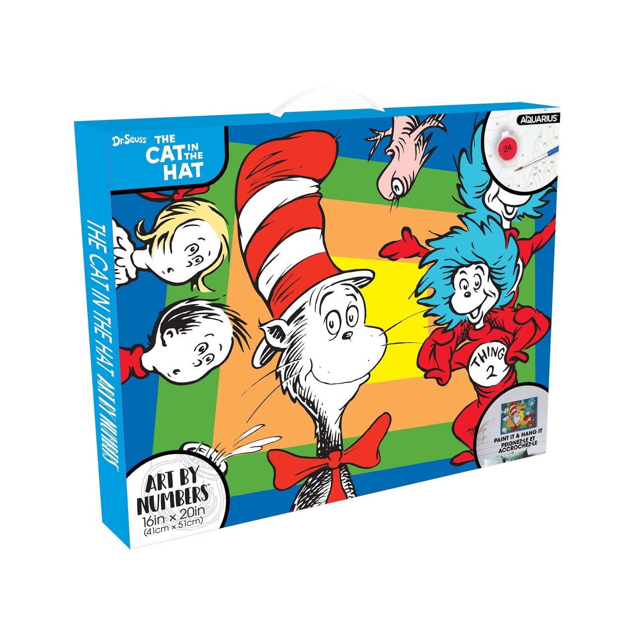 Cat In The Hat Art by Numbers (16" x 20") – 3 PC PPK ($13.25 each)