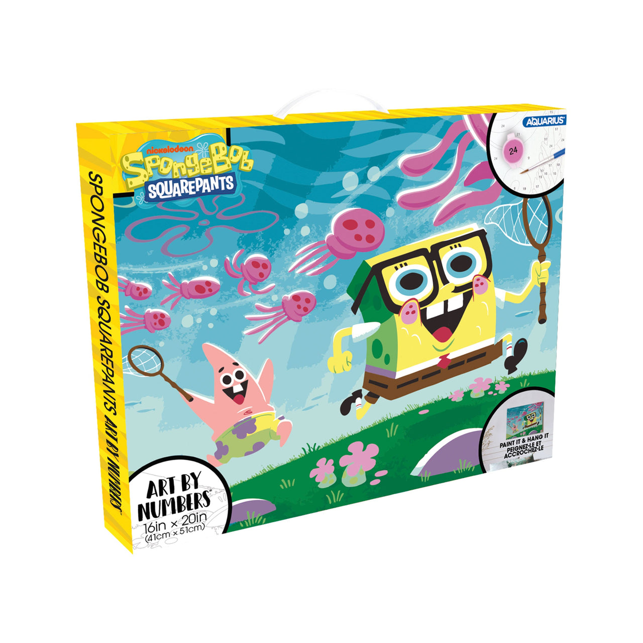 SpongeBob SquarePants Art by Numbers (16" x 20") – 3 PC PPK ($13.25 each)