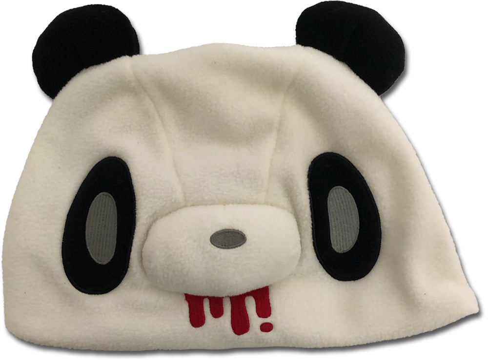 GLOOMY BEAR - BLACK WHITE GLOOMY BEAR FLEECE CAP