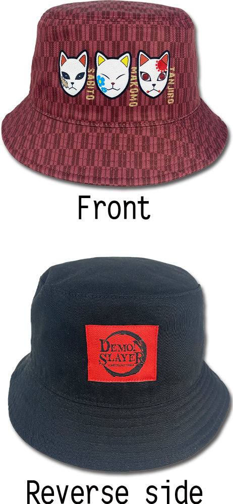 DEMON SLAYER - WARDING MASKS BUCKET HAT