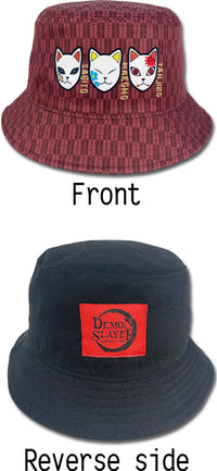 Thumbnail for DEMON SLAYER - WARDING MASKS BUCKET HAT