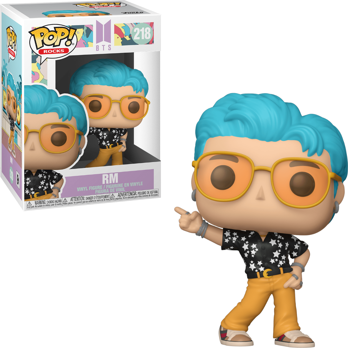 RM BTS Dynamite Funko Pop Rocks Bobblehead