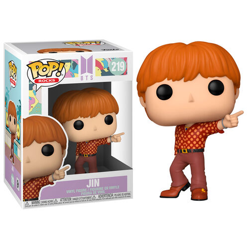 Jin BTS Dynamite Funko Pop Rocks Bobblehead