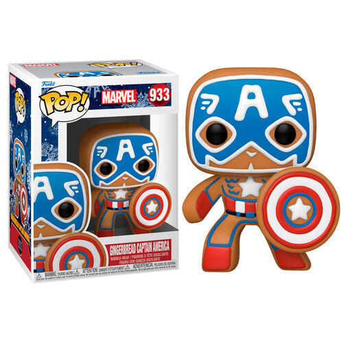 Captain America Funko POP! Marvel: Holiday Vinyl Figure