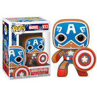 Thumbnail for Captain America Funko POP! Marvel: Holiday Vinyl Figure
