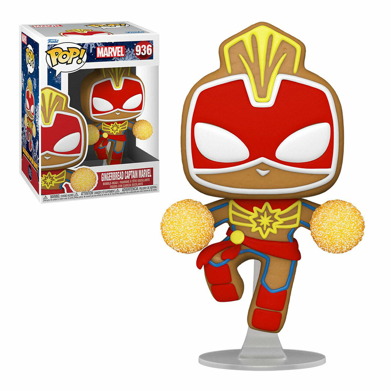 Captain Marvel Funko POP! Marvel: Holiday Vinyl Figure