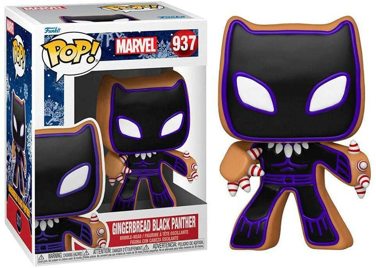 Black Panther Funko POP! Marvel: Holiday Vinyl Figure