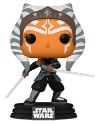 Thumbnail for Ahsoka with Sabers POP Star Wars Funko The Mandalorian Bobblehead