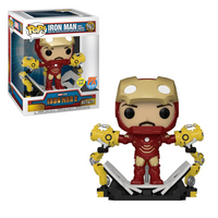Thumbnail for Iron Man 2 with Gantry Marvel Glow-in-the-Dark Funko POP! Bobblehead