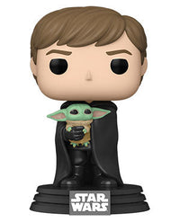 Thumbnail for Luke Skywalker with The Child Funko POP! Star Wars: Mandalorian Vinyl Figure