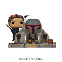 Thumbnail for Bobba Fett & Fennec Shand Funko POP! Star Wars: Mandalorian Vinyl Figure