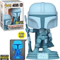 Thumbnail for The Mandalorian Hologram Funko POP! Star Wars Glow In The Dark Bobblehead