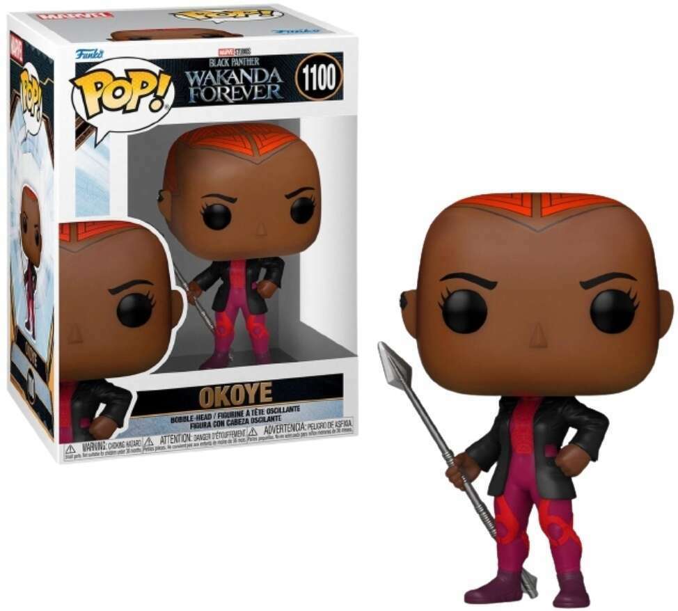Okoye Funko POP! Black Panther Wakanda Forever Bobblehead