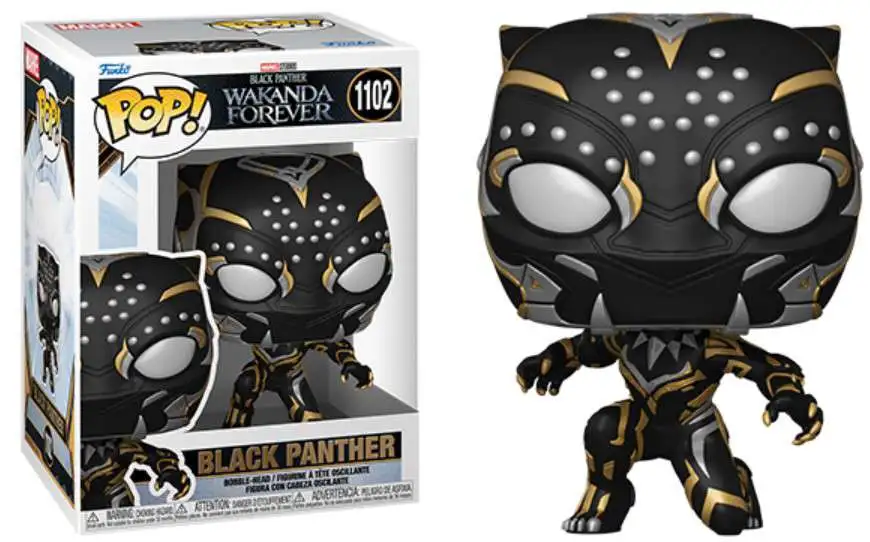 Black Panther Funko POP! Black Panther Wakanda Forever Bobblehead
