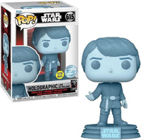 Thumbnail for Holographic Luke Skywalker Funko POP! Star Wars Episode VI: Return Of The Jedi 40th Anniversary Bobblehead