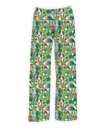 Thumbnail for BRIEF INSANITY Cactus Floral Pajama Lounge Pants