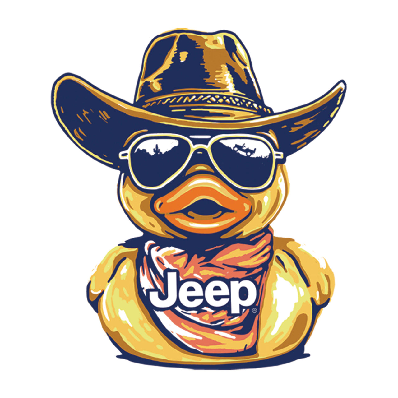 Jeep Duck Trail Blazer Sticker- 25 PC PPK - $2.00 each