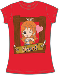 Thumbnail for ONE PIECE- SD NAMI JRS SCREEN PRINT T-SHIRT