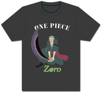 Thumbnail for ONE PIECE- ZORO MENS SCREEN PRINT T-SHIRT