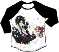 Thumbnail for BLACK BUTLER - SEBASTIAN PARTY -3/4TH SUBLIMATION LONG SLEEVE RAGLAN