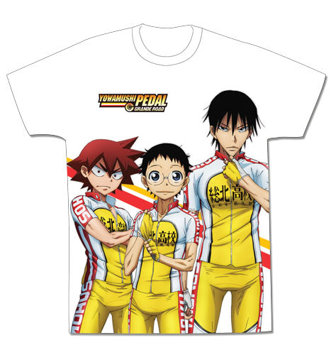 YOWAMUSHI PEDAL GR- ONODA NARUKO AND ARAKITA SUBLIMATION MEN T-SHIRT