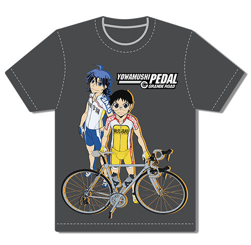 YOWAMUSHI PEDALGR- OMODA & MANAMI  MENS SCREEN PRINT T-SHIRT
