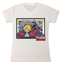 Thumbnail for FULLMETAL ALCHEMIST- EDWARD AND MINIS JRS SUBLIMATION T-SHIRT