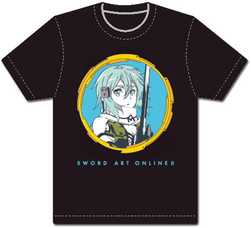 SWORD ART ONLINE II- SINON MENS SCREEN PRINT T-SHIRT