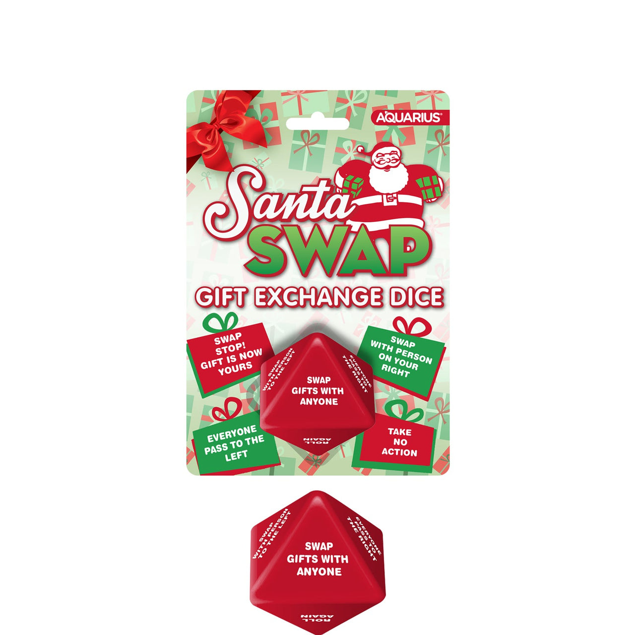 Santa Swap (8-Sided Dice Rolling Game) – 6 PC PPK