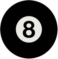 Thumbnail for 8BALL DOMED METAL SIGN - 15