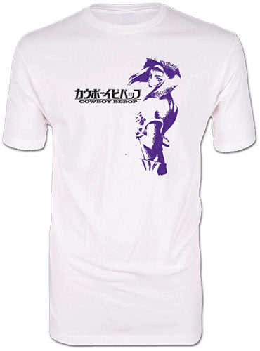 COWBOY BEBOP - FAYE VALENTINE MENS SCREEN PRINT T-SHIRT