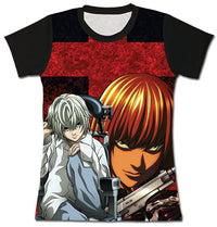 Thumbnail for DEATH NOTE - NEAR AND MELLO JRS SUBLIMATION T-SHIRT