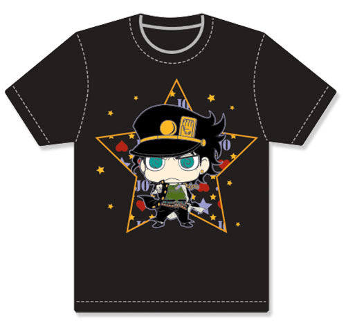JOJO'S BIZARRE ADVANTURE- JOTARO SD MEN SCREEN PRINT T-SHIRT
