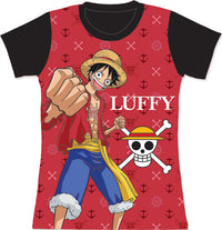 Thumbnail for ONE PIECE- LUFFY JRS SUBLIMATION T-SHIRT