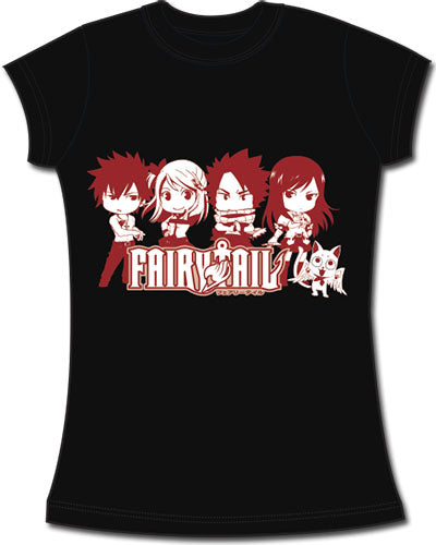 FAIRY TAIL- SD GROUP JR SCREEN PRINT T-SHIRT