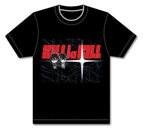 KILL LA KILL- SD RYUKO AND SATSUKI MEN'S SCREEN PRINT T-SHIRT