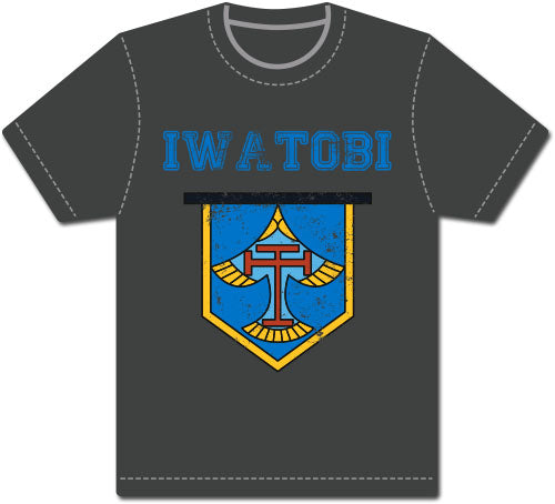 FREE!- IWATOBI CREST MENS SCREEN PRINT T-SHIRT