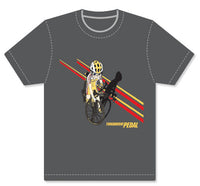 Thumbnail for YOWAMUSHI PEDAL- ONODA MEN SCREEN PRINT T-SHIRT