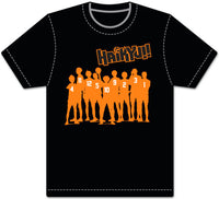 Thumbnail for HAIKYU!!- TEAM SILHOUETTE MENS SCREEN PRINT T-SHIRT