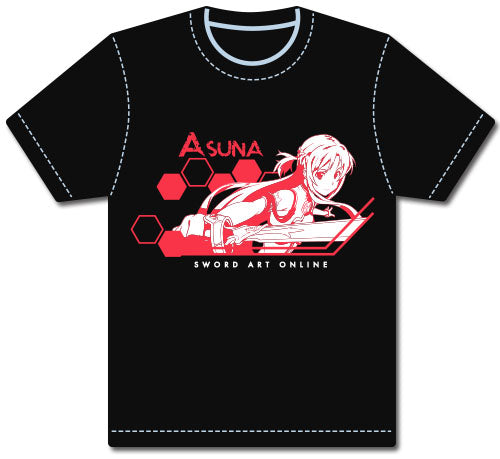SWORD ART ONLINE- ASUNA MENS SCREEN PRINT T-SHIRT