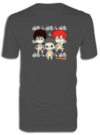 Thumbnail for YOWAMUSHI PEDAL- SD GROUP BIKER MEN SCREEN PRINT T-SHIRT