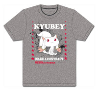 Thumbnail for MADOKA MAGICA - KYUBEY MEN SCREEN PRINT T-SHIRT