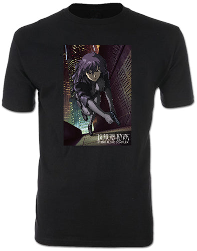 GHOST IN THE SHELL- MOKOTO CHARGE MEN SCREEN PRINT T-SHIRT