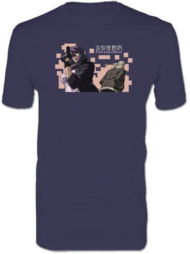 GHOST IN THE SHELL- MOKOTO MEN SCREEN PRINT T-SHIRT