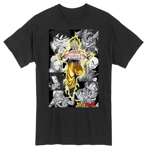 DRAGON BALL Z- CHARACTER PANELS T-SHIRT