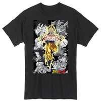 Thumbnail for DRAGON BALL Z- CHARACTER PANELS T-SHIRT