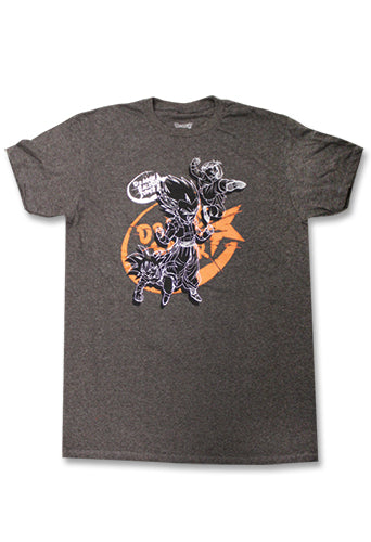 DRAGON BALL SUPER- DRAGON RALLY SUPER ICON MEN SCREEN PRINT T-SHIRT